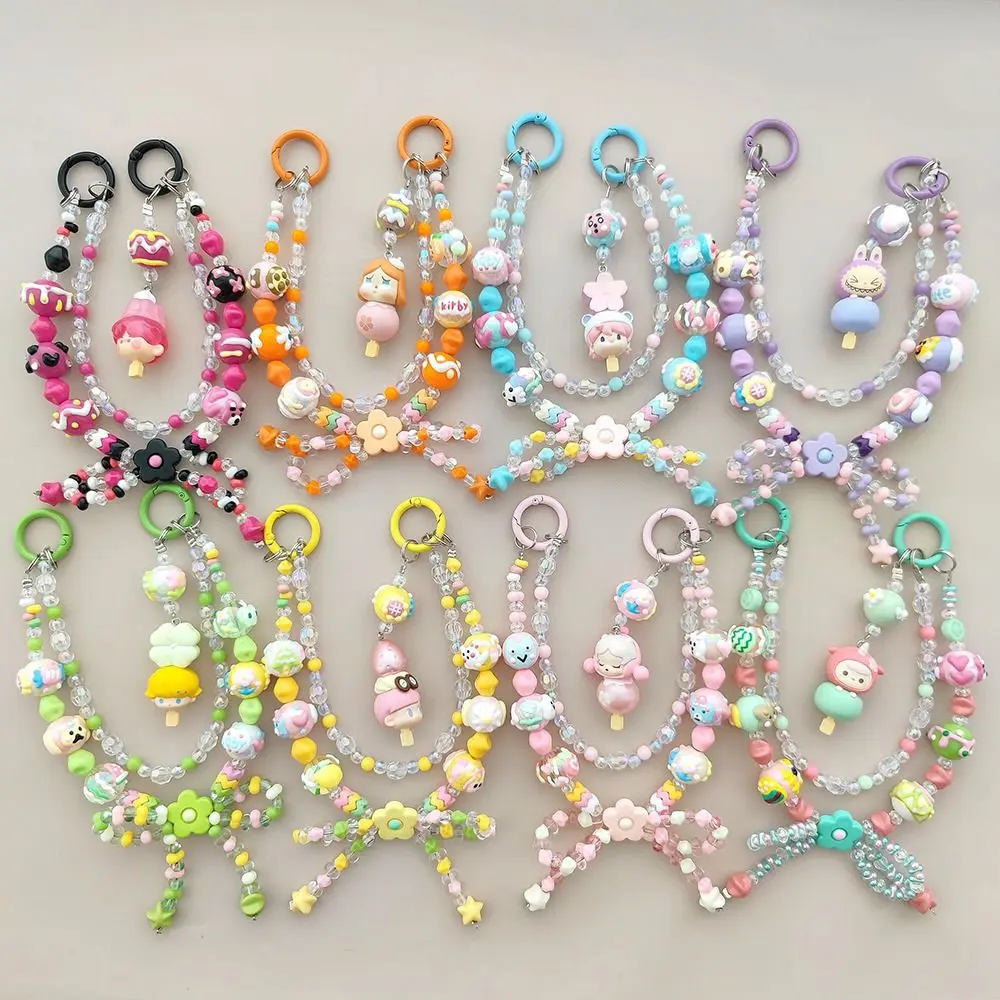 Nieuw Hangend Koord Labu Mobiele Telefoon Riem Popmart Pop Bean Molly Mobiele Ketting Lanyard Crybaby Anti-Verloren Telefoon Bedel Touw