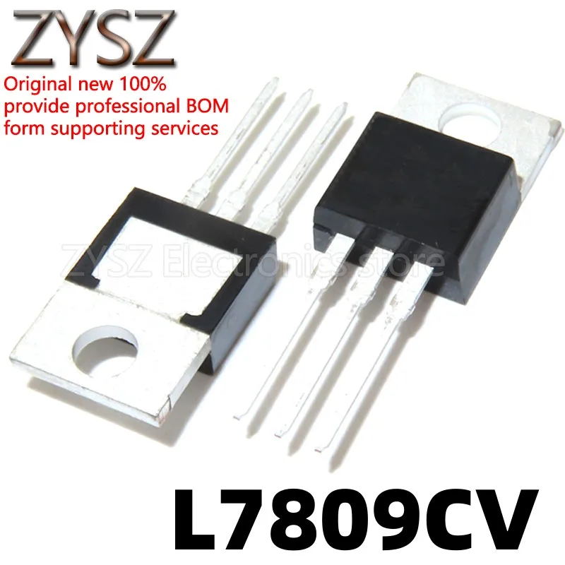1 Buah L7809CV LM7809 9V Tiga Terminal Regulator L7809 In-Line TO-220