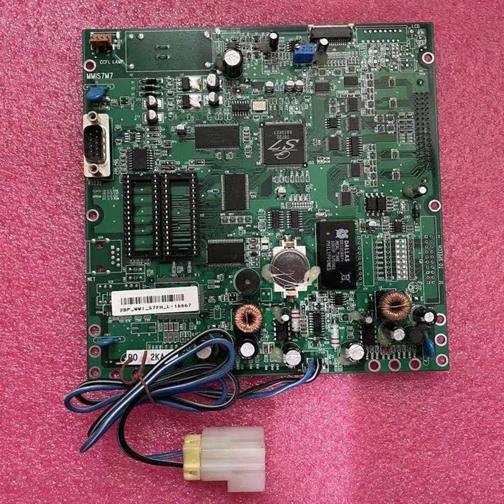 Original Techmation MMIS7M7 for Techmation A63 Controller,Original Techmation MMI Board MMIS7 Board in Stock for Color Display