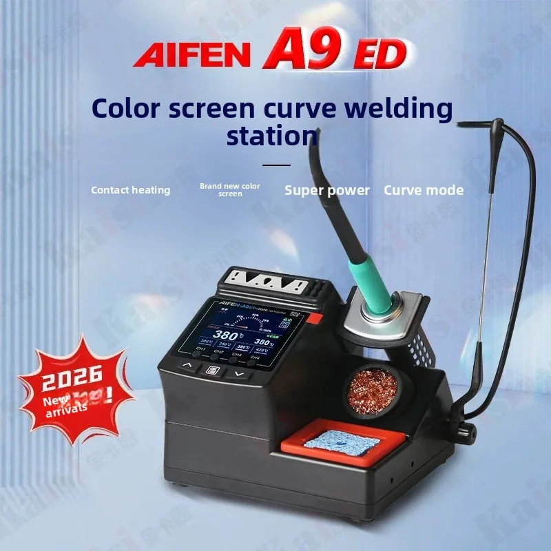 A9ED welding table color screen curve 3 seconds heating touchpoint temperate dormancy a9 welding table 210