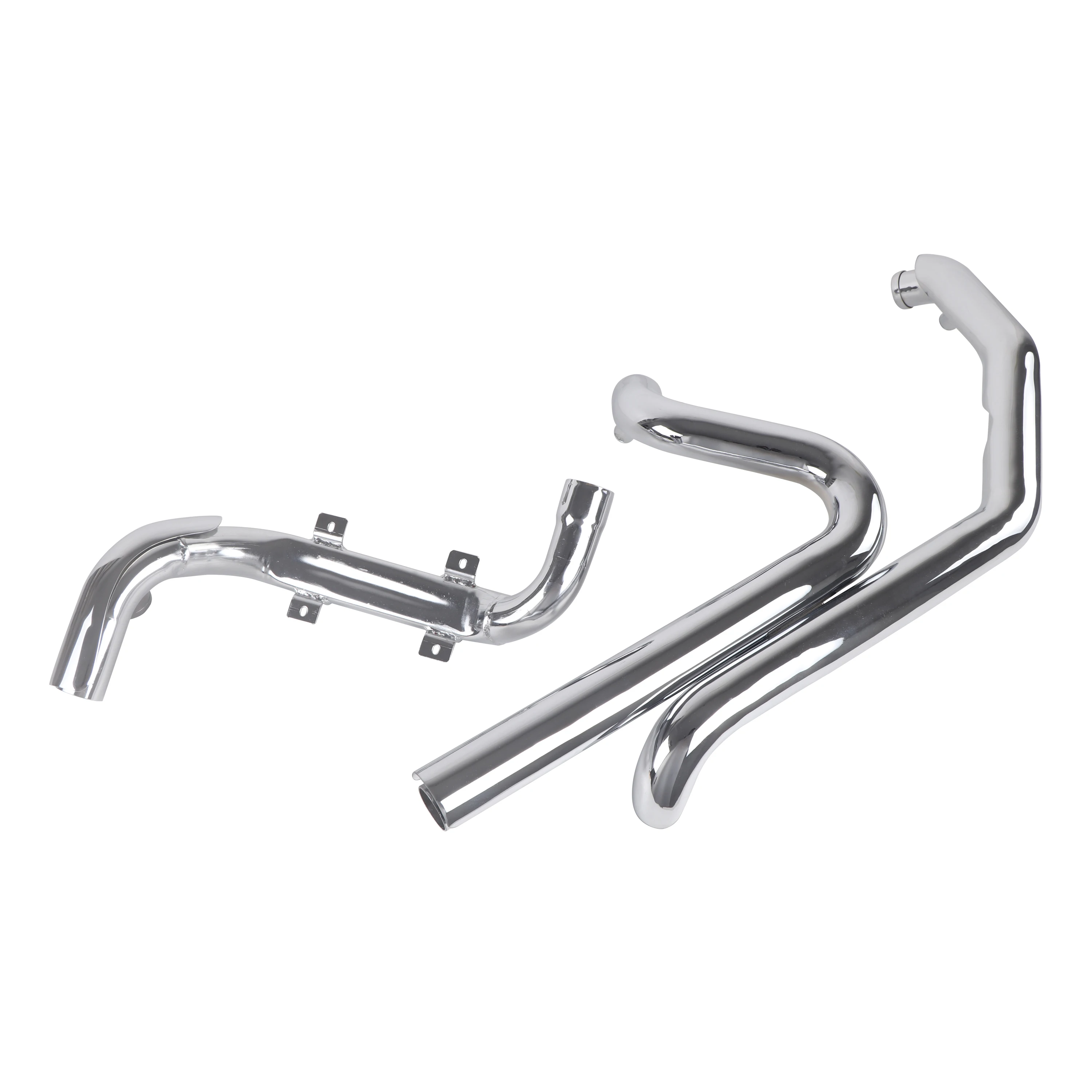 

Working Great True Dual Exhaust Headers for Harley Touring Exhaust Upgrading 1995-2008 Models, Boost Compliments for Your Bike