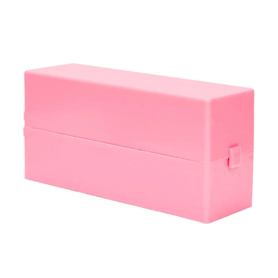 30-Slot Nail Drill Bit Storage Case, Portable Organizer & Display Stand for Nail Art Burs, Salon Accessories