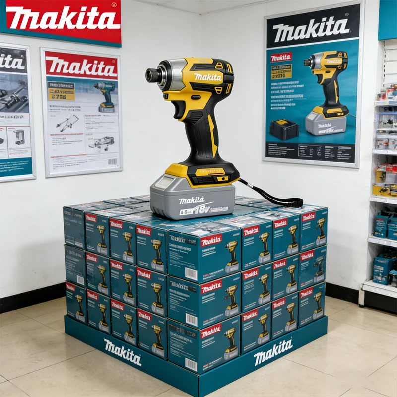 

Makita Original Lithium-Ion Rechargeable Batteries 18V 2Ah 3Ah 5Ah 6Ah for Makita DTD173 DTW700 DHW180 DGH181 DHP487 DDF487