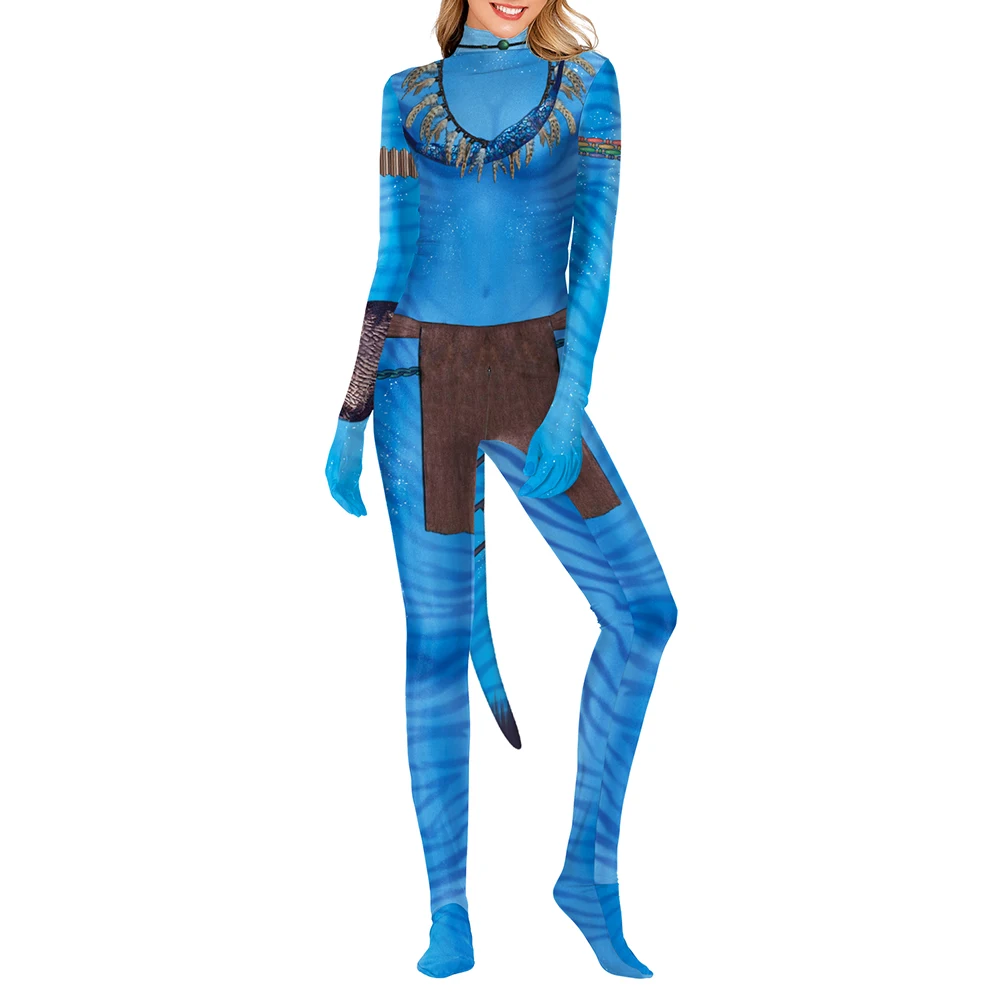 Halloween Film Anime Erwachsenen Cosplay Kostüm lustige Tier 3d gedruckt mit Schwanz Bodysuit Phantasie prty Karneval Zenti Party Overall