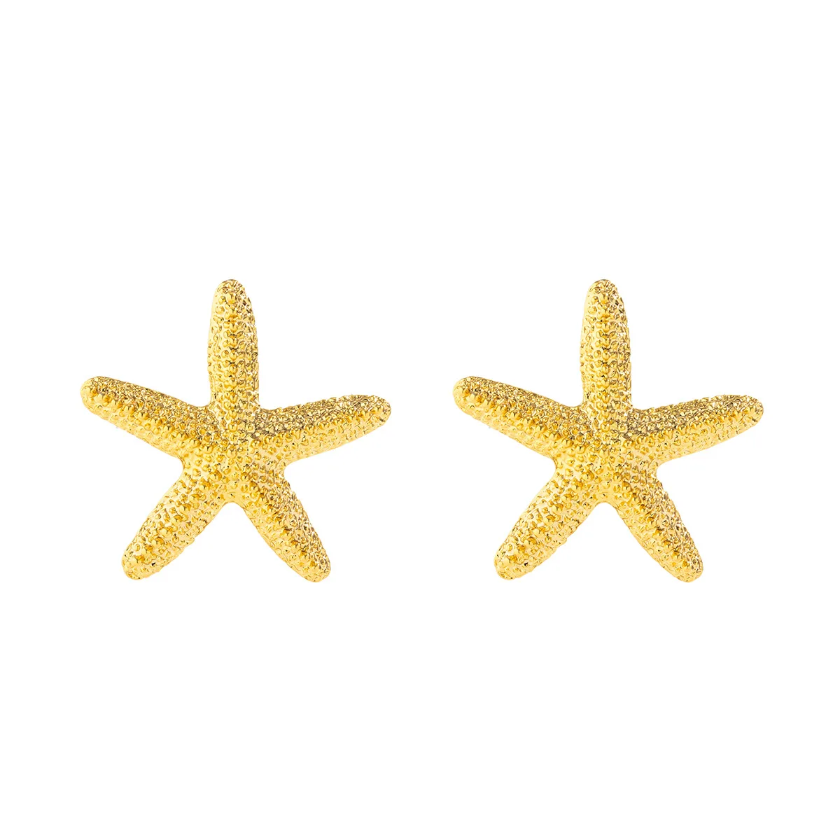 Ingemark Punk Large Starfish Stud Earrings for Women Ladies Trendy Summer Korea Fashion Holiday Piercing Earring Y2K Jewelry New image 5
