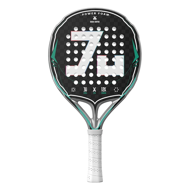 

Full Carbon/3K/12K/18K Professional Beach Tennis Racket Carbon Fiber Adult, Lightweight Outdoor Sports Beach Racket