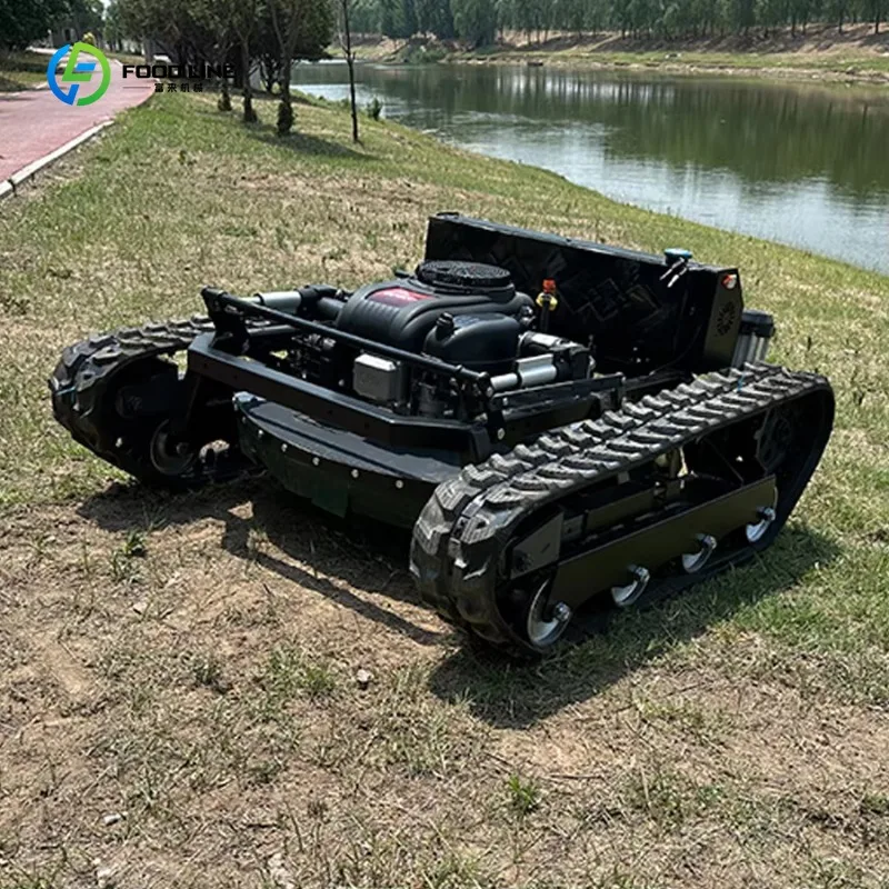 Remote Control Lawn Mower Mini RC Grass Cutter for Farm Commercial Custom