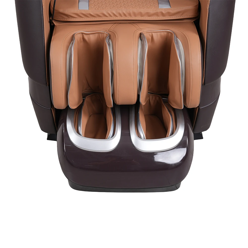 2025 كامل الجسم 4D صفر الجاذبية العلاج كراسي تدليك القدم الأسطوانة اللمس كرسي تدليك مع الحرارة #5