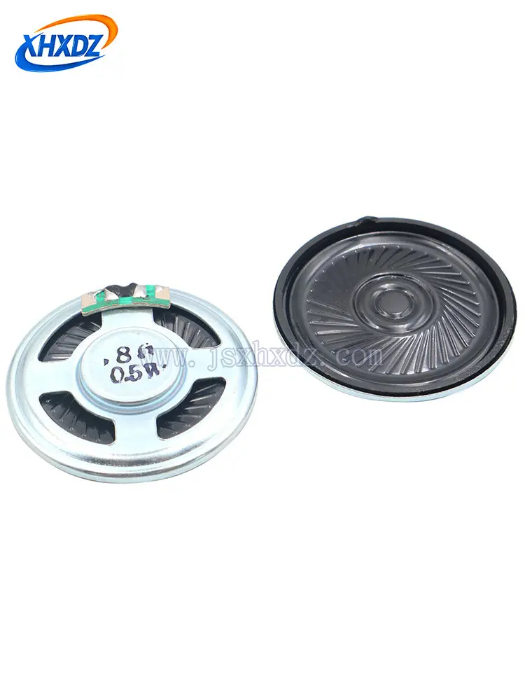 

Diameter 40mm 8R0.5W Speaker Iron Shell Ultra-thin Small Speaker 8 Ohm 0.5 Watt Doorbell Intercom Speaker Speaker