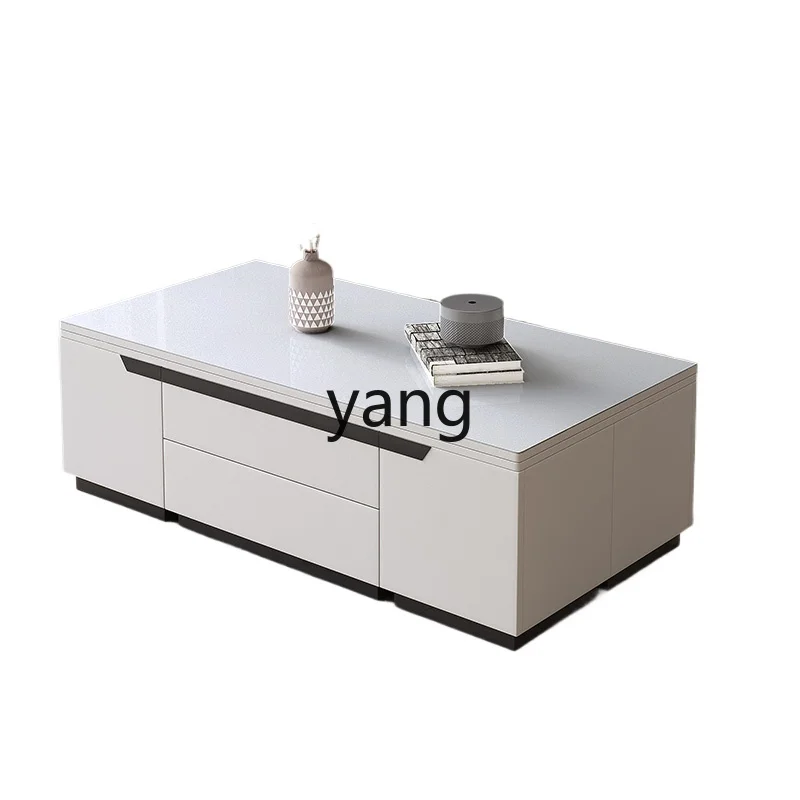 

LM Multi-Functional Coffee Table Dual-Use Lifting and Foldable Simple Modern Living Room Small Apartment
