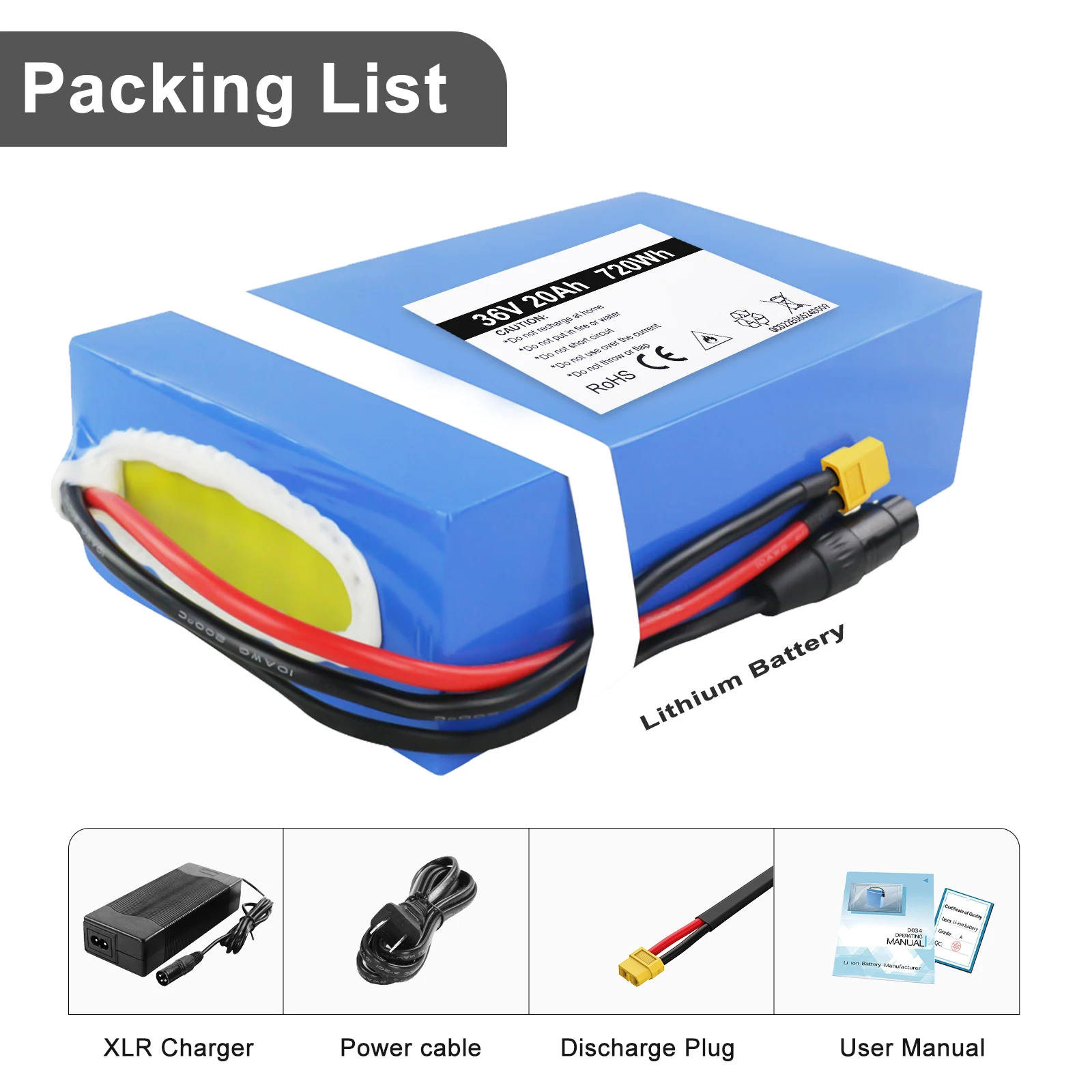 48 فولت 24 أمبير 60 فولت 72 فولت Ebike Batteri Pack 36 فولت 20 أمبير دراجة كهربائية Escooter 18650 بطارية 500 واط 750 واط 1000 واط 1500 واط 1800 واط 2000 واط 3000 واط