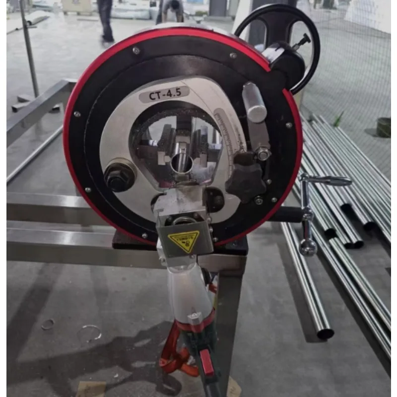 Planetary Pipe Cutter GF Saw For Hygienic Stainless Steel Tube Pharmaceutical Biotech Pipeline Burr Free Cutting