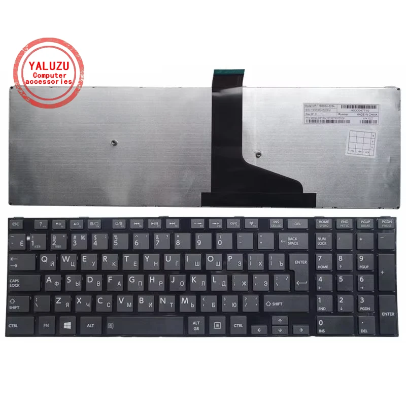 

RU Russian NEW Laptop Keyboard For Toshiba Satellite L50-a S50 S55 L70 L75 C70 C75 0KN0-ZW1RU02