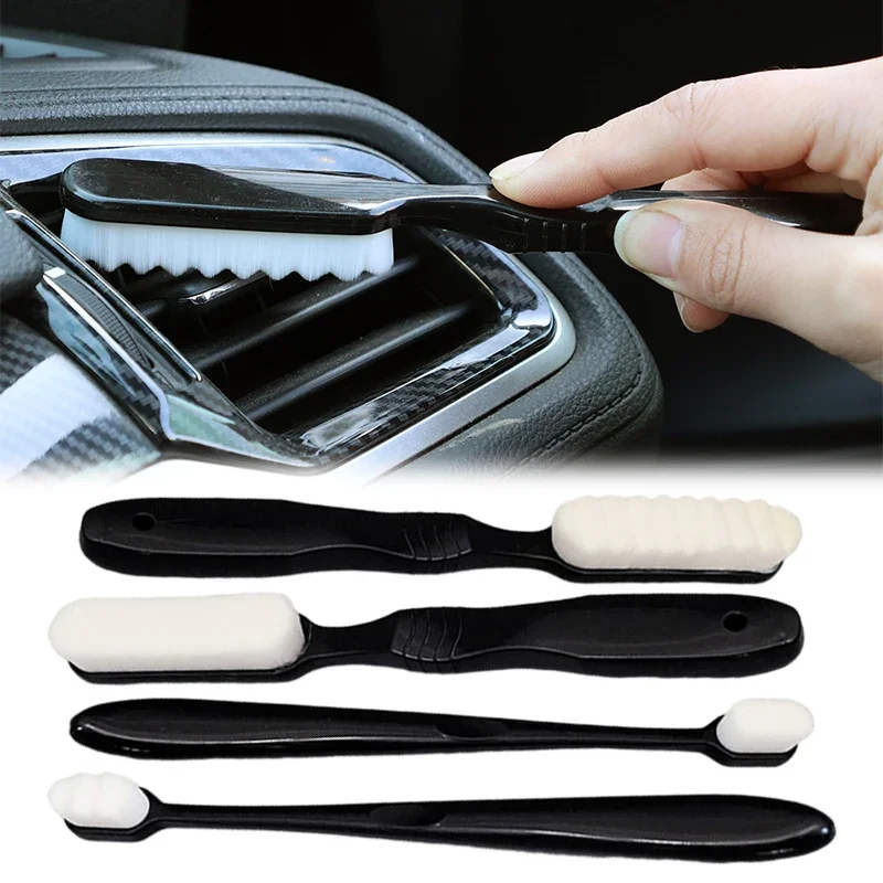 

Car Interior Ultra-soft Detailing Brush Micro-nano Dense Soft Brush Auto Dashboard Panel Leather Roof Duster Cleaning Brushes