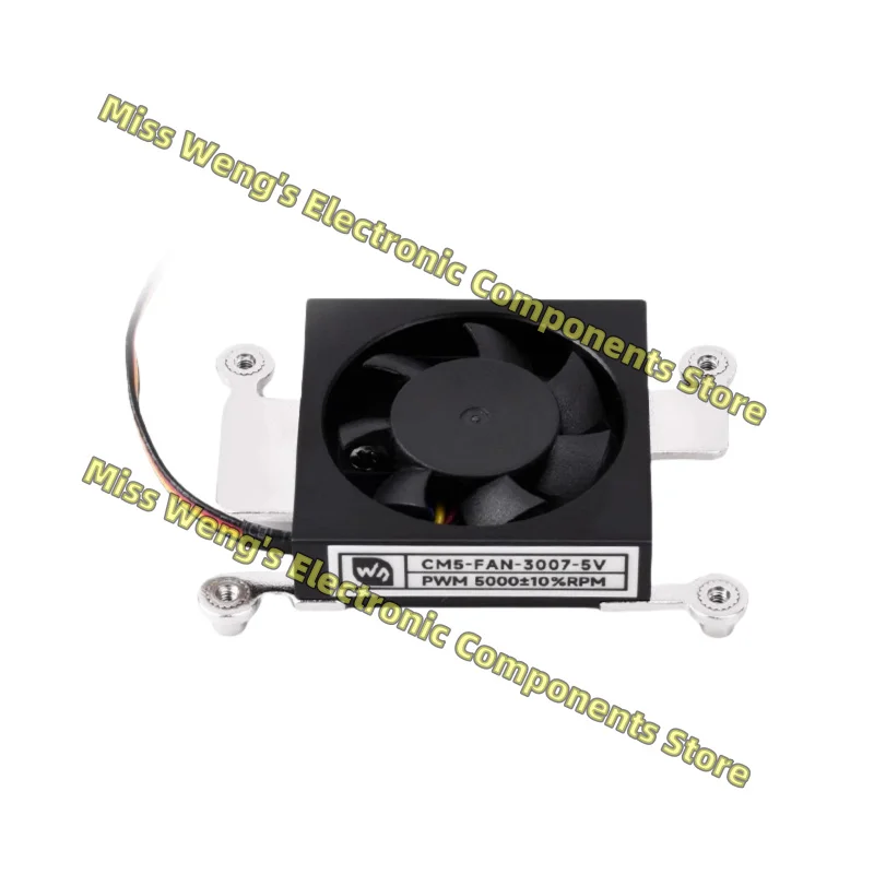 Compute Module 5 fan radiator PWM speed regulation 5V fan , CM5-FAN-3007-5V