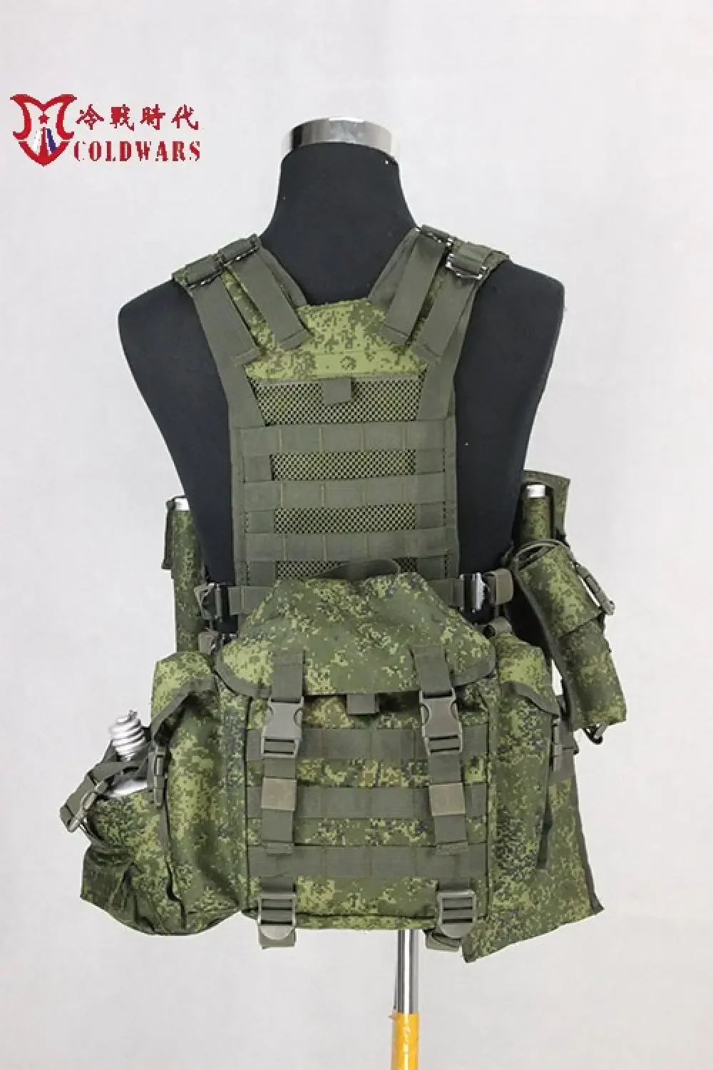 Russian EMR 6Sh117 Combat Outfit Molle Pack Russian Little Green Man Tactical Vest Accessories Intercom package 7L assault pack