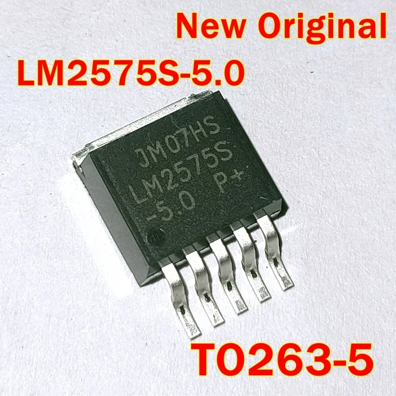

1pcs to 100pcs LM2575S-5.0 TO263-5 New Original 1A Step-Down Voltage Regulator