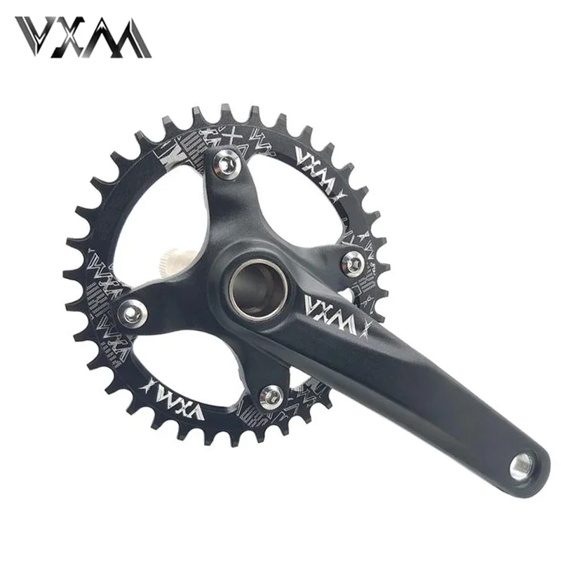 VXM Round Oval 96BCD MTB Bicycle Chainring Mountain Bikes 30T 32T 34T 36T 38T Crankset Tooth Plate Parts For M7000 M8000 M9000