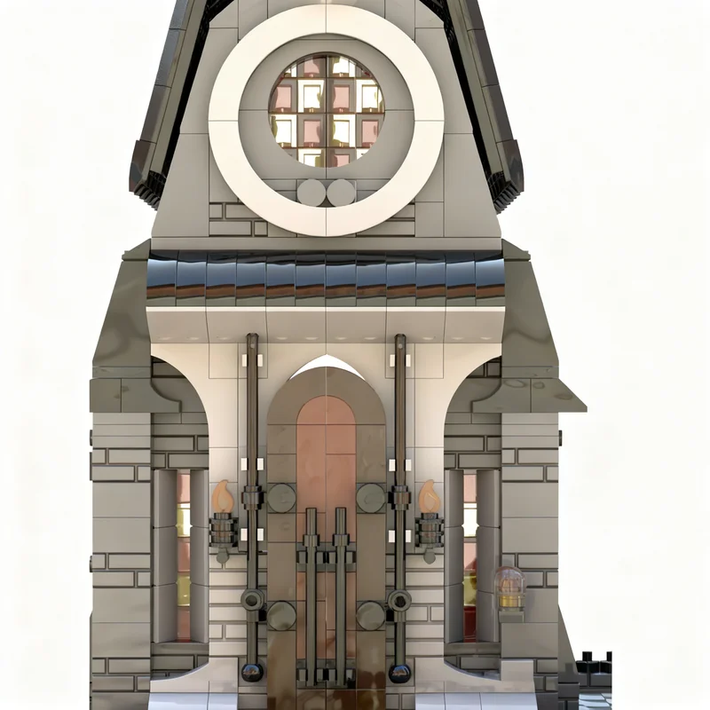 3850pcs MOC Griffin S Cathedral Model Building Blocks Construction Toy Christmas Gifts Creative DIY Idea Presentation Education