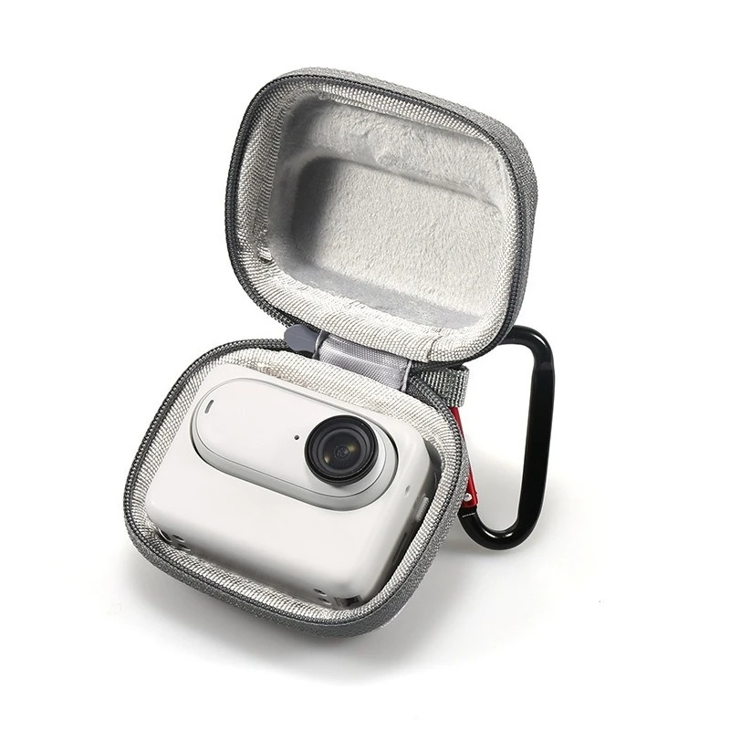 For Insta360 GO 3/3S Mini canvas storage bag, portable protective pouch for sports camera accessories,