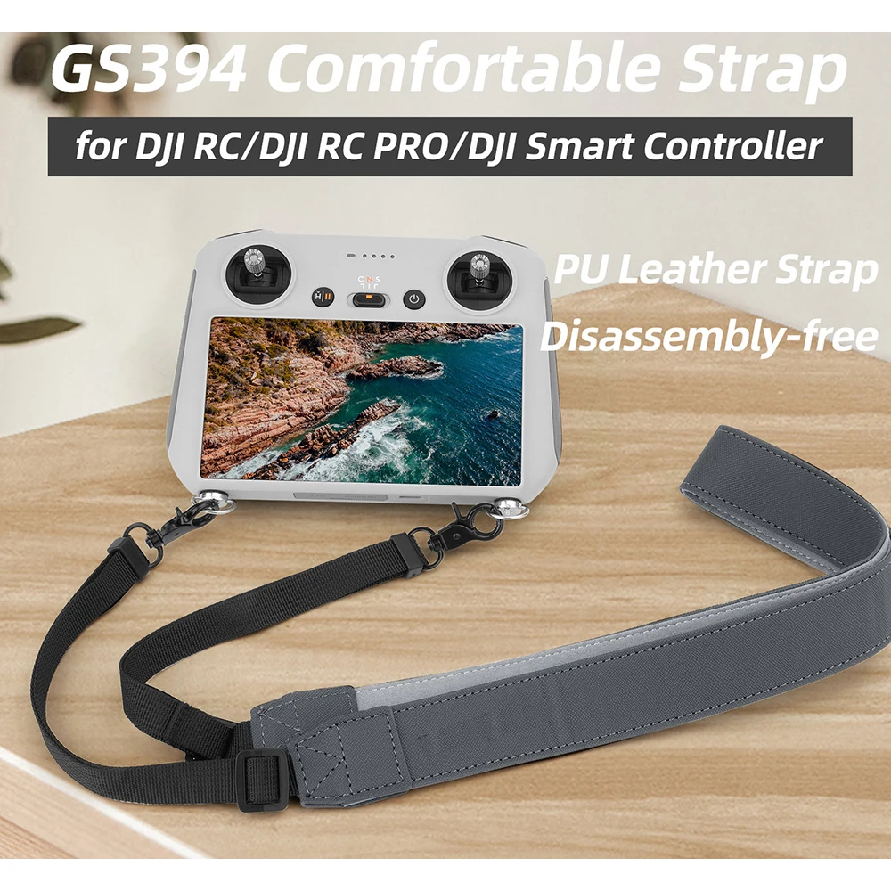 Cordão de controle remoto universal com tela, corda de fivela, acessórios para DJI Mini 3 Pro, RC 2, RC PRO