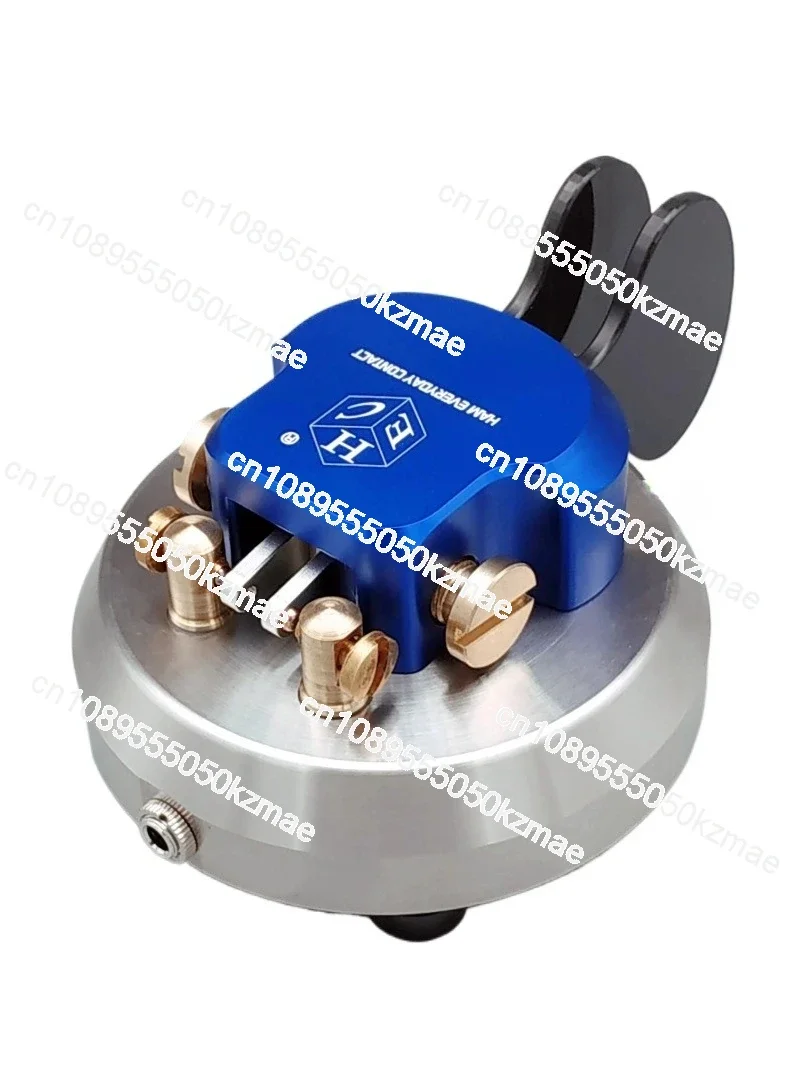 Suitable for HEC electric key CW automatic key double paddle magnetic key goldfish JY-21 customized call sign