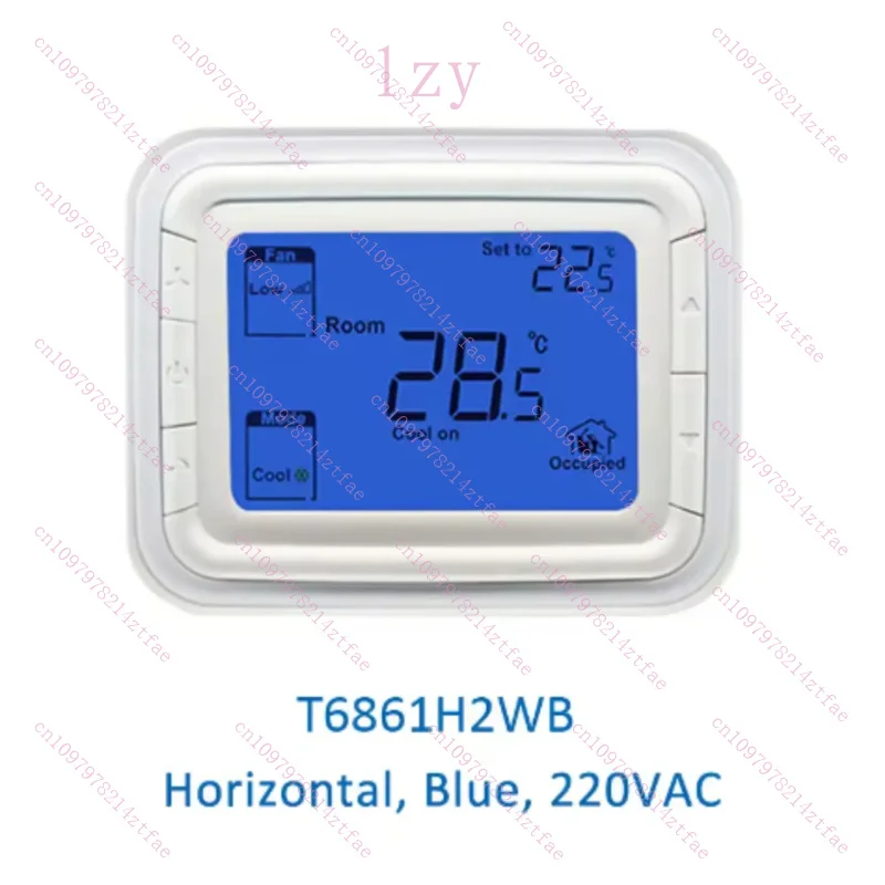 95%New for Honeywell T6861H2WB air conditioner digital for thermostat FCU horizontal T6861H2WG T6861H1WB T6861H1WG