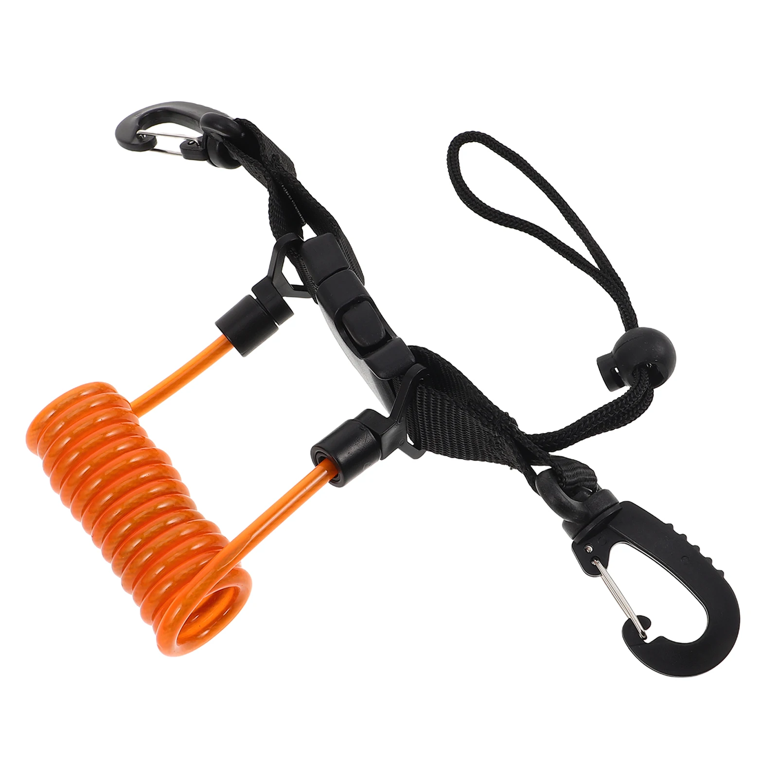 

Diving Camera Rope Coil Lanyard Wristband Steel Wire Handle Straps Spring Antidrop Durable Elastic Underwater Scuba Accessories