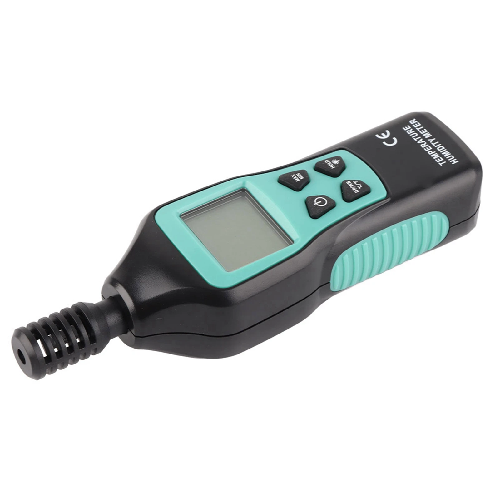 Termômetro digital higrômetro mini medidor de temperatura display lcd com luz de fundo retenção de dados higrômetro digital
