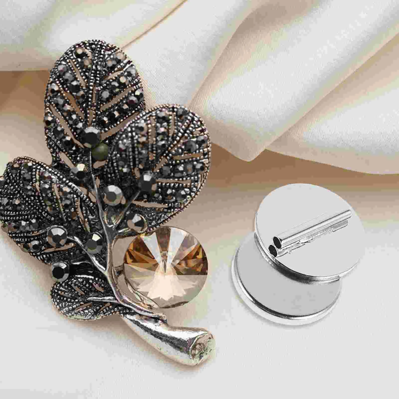 3 Pcs Mini Pin Brooch Converter Garment Magnet Buckle Badge Making Kit Enamel Pins Hijab Magnets Holder Magnetic for Small