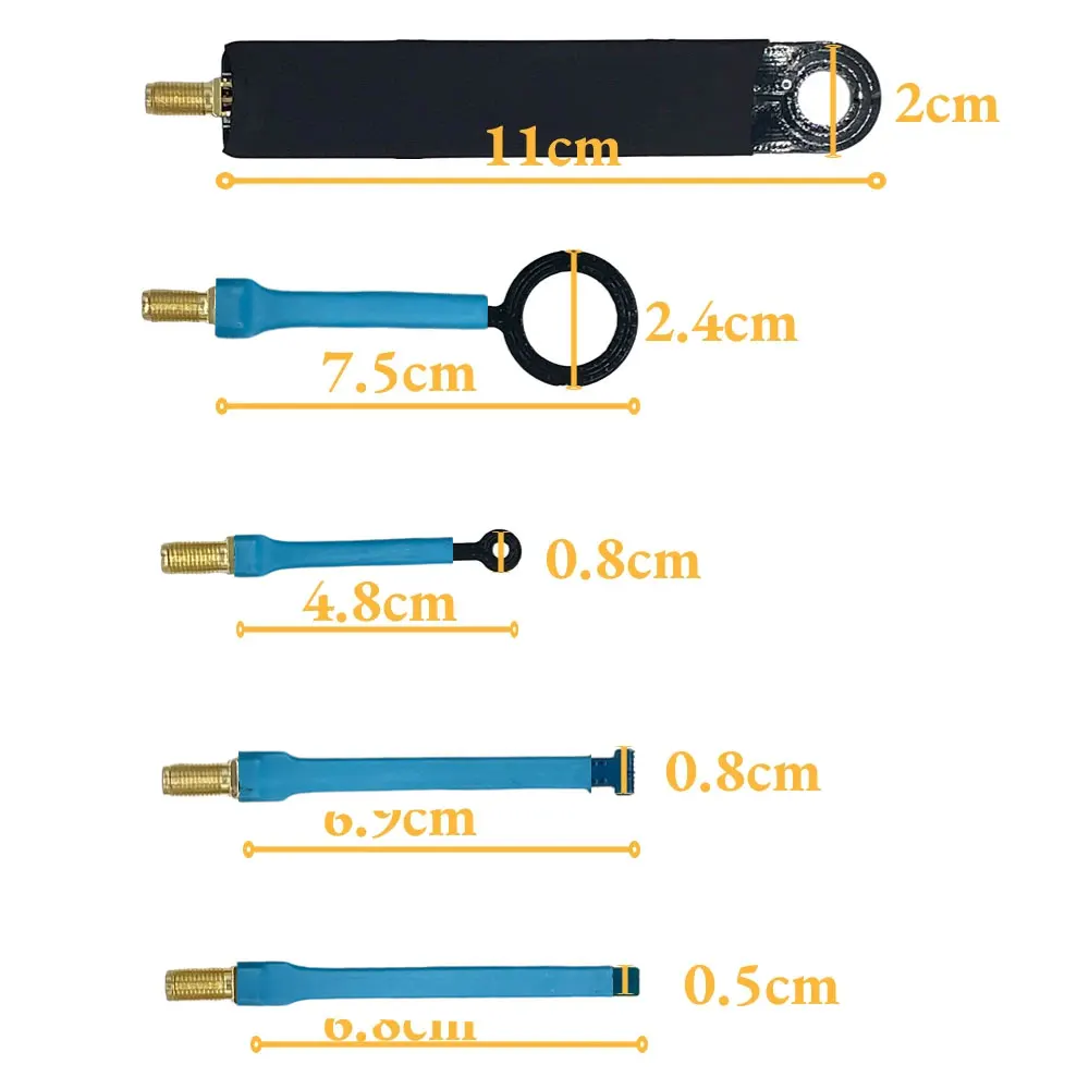 HTOOL SA6 Analizzatore di spettro Generatore di segnale da 6 GHz Touch screen da 3,2 pollici Portatile 35-6200 MHz Ingresso RF Batteria di controllo PC