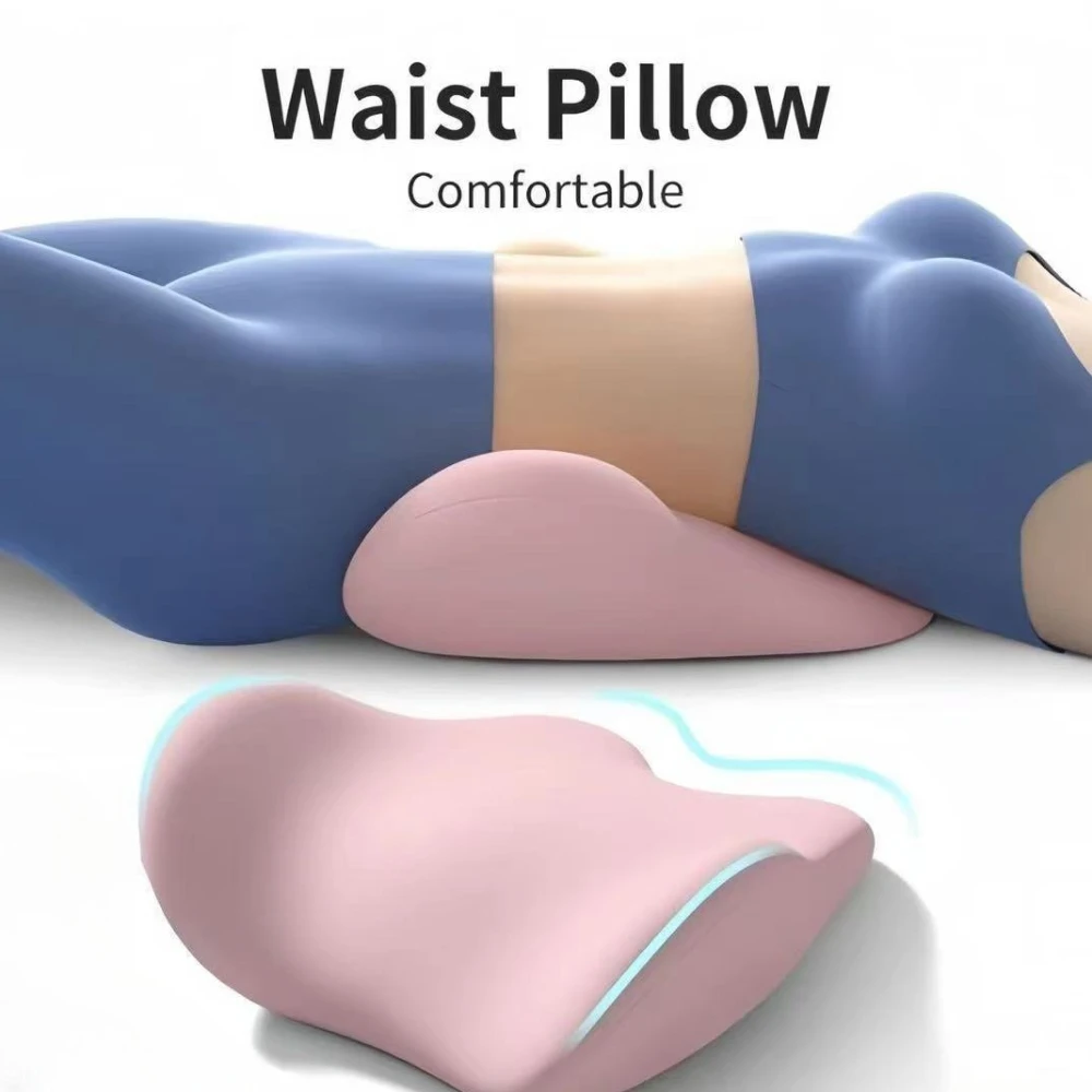 

Head and Neck PillowMemory Foam Sleeping Lumbar Pillow Car Headrest Lumbar Support Ergonomic Chair Cushion Backrest