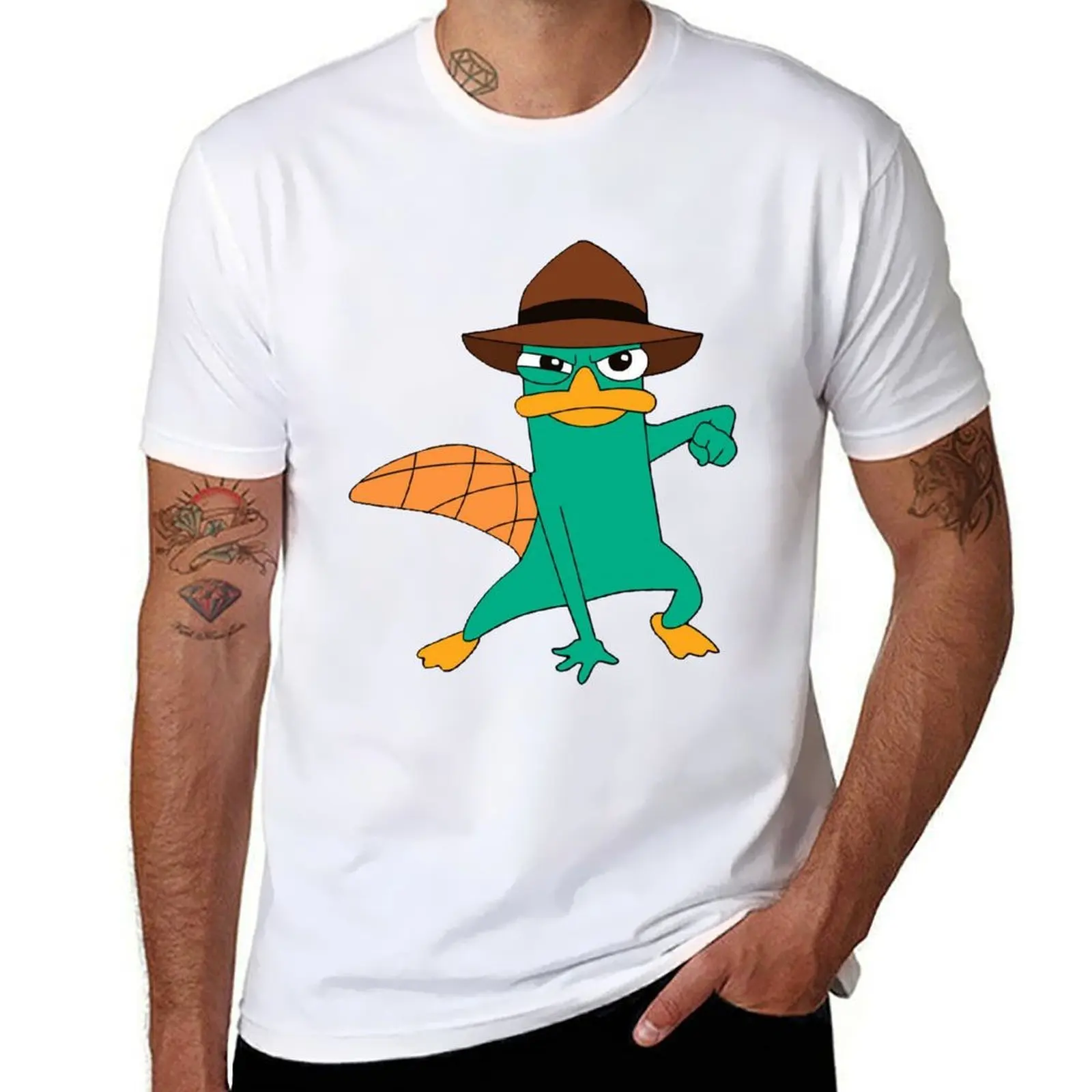 

Day Gift Perry The Platypus Cute Gift T-Shirt funny t shirts man man t shirts for men T-Shirt
