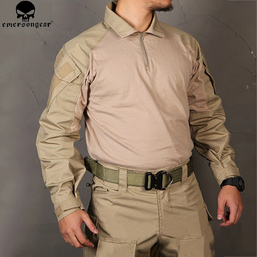 EMERSONGEAR Camisa Combate Multicamuflaje Táctica Caza Airsoft - imagen 2