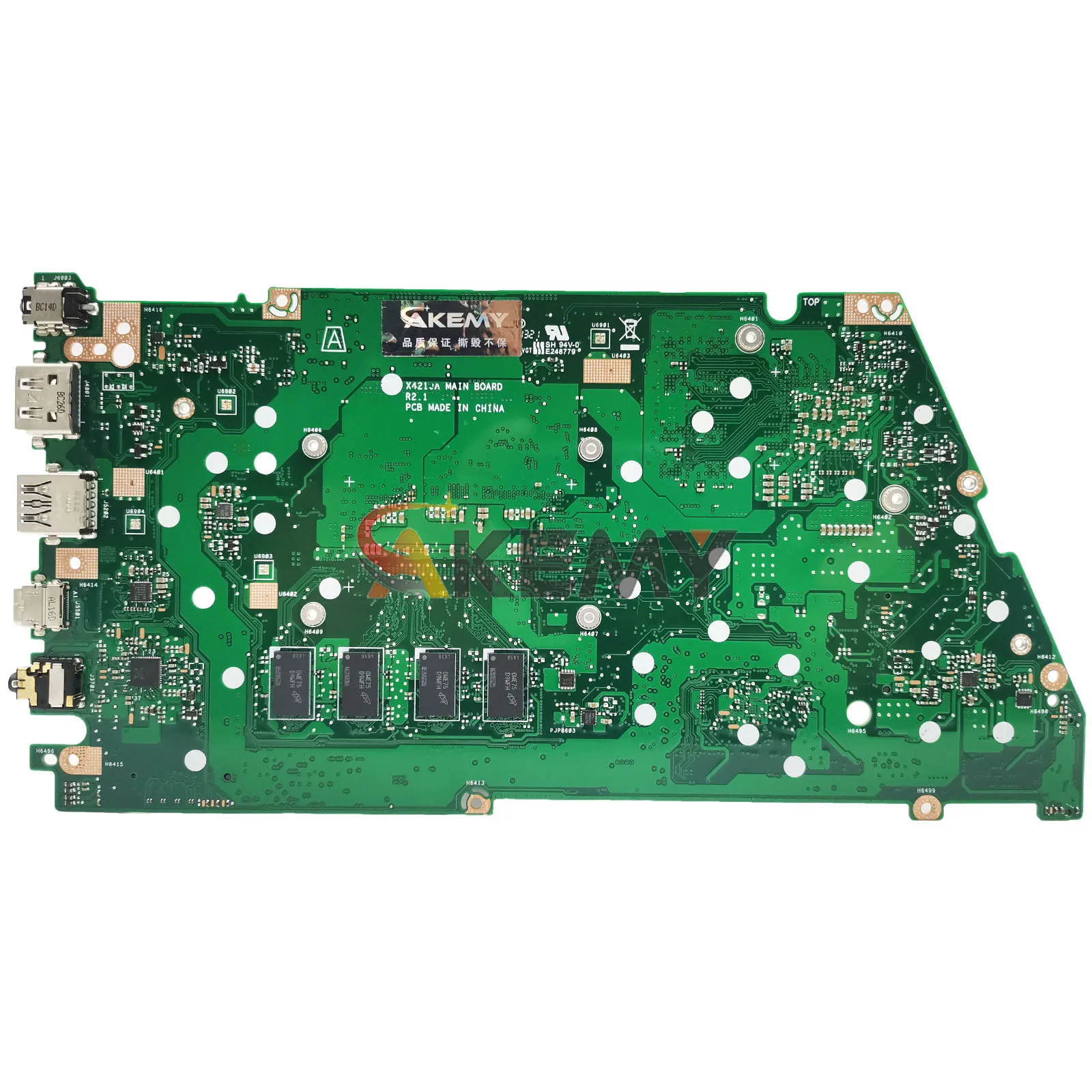 X421JP ノートパソコンマザーボード ASUS X421JQ I421J X421JQ X421JF S433J R421J X421J X421JAY V4050J X413J メインボード 第10世代 I3 i5 i7対応