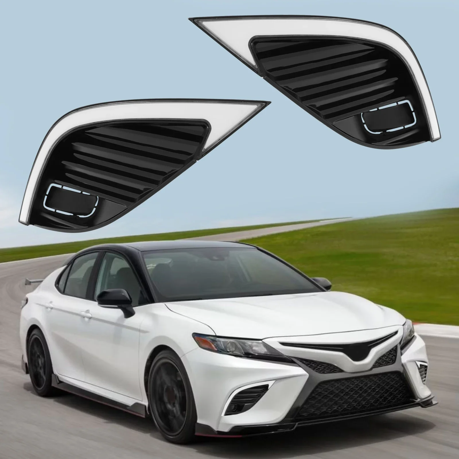 

Дневные ходовые огни для Toyota Camry SE/XSE 20-24 2018-2020 гг. Toyota Camry TRD