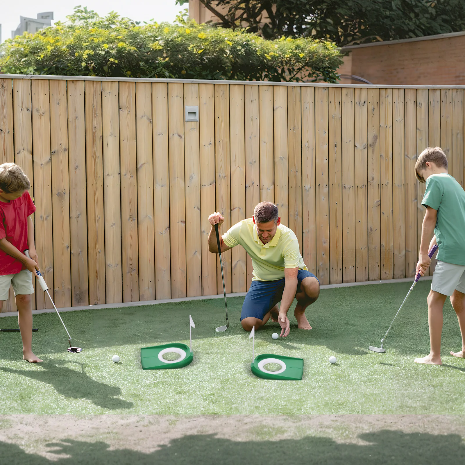 

2Pcs Portable Golf Putting Cup Indoor Training Tool Sturdy Construction Realistic Experience Versatile Placement Home Office Use