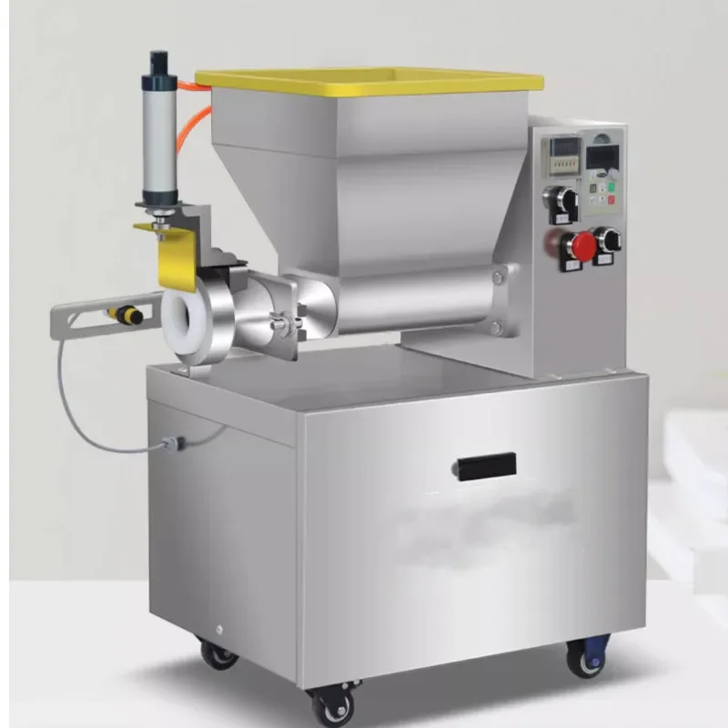 موزع العجين الصغيرة التجارية ، آلة ملء كعك القمر ، مقسم الحصة الخبز التلقائي ، ملء