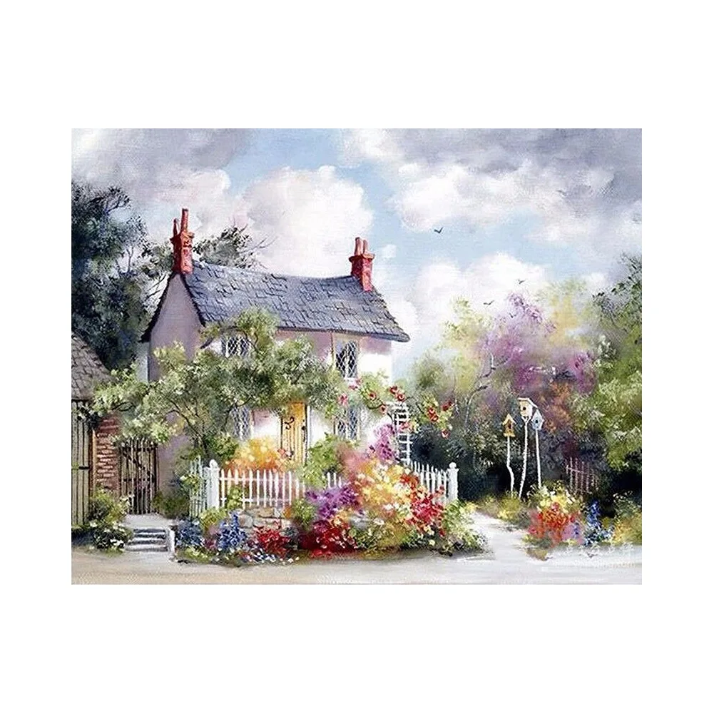 

4228071 Digital oil painting living room decorative painting sofa background wall hanging painting