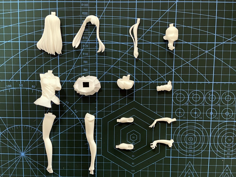 1/20 Scale Die Cast Resin Model Assembly Kit Changjing Classmate Uniform (Unpainted) (Requires Assembly) Free Shipping