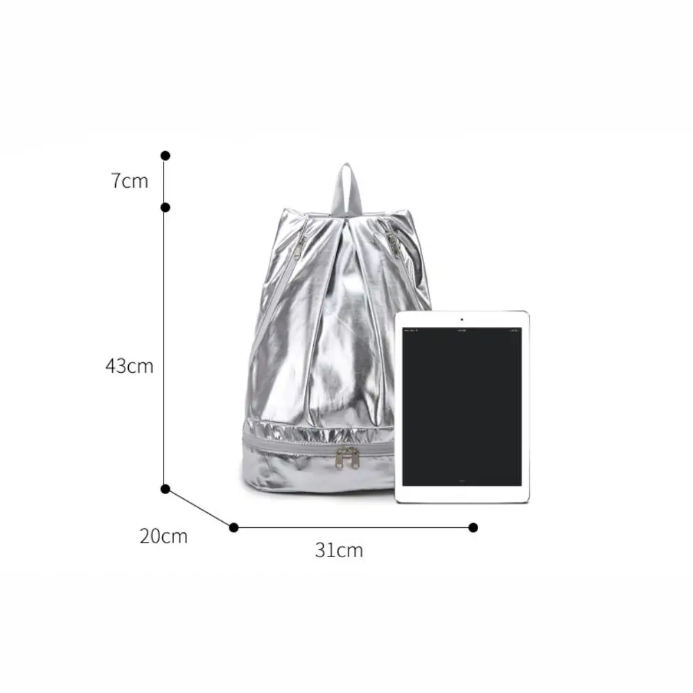 Mochila deportiva impermeable gran capacidad con separador seco y mojado - imagen 4