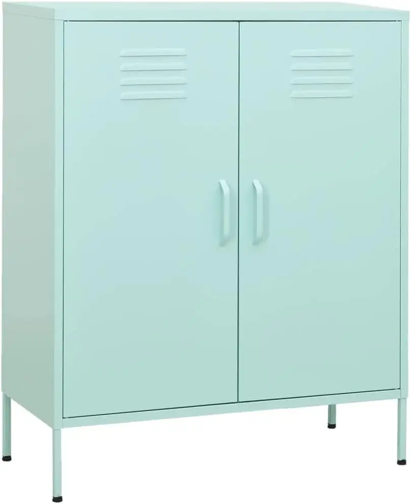 Metal Locker For Office File Cabinet Storage Cabinet Mint 31.5