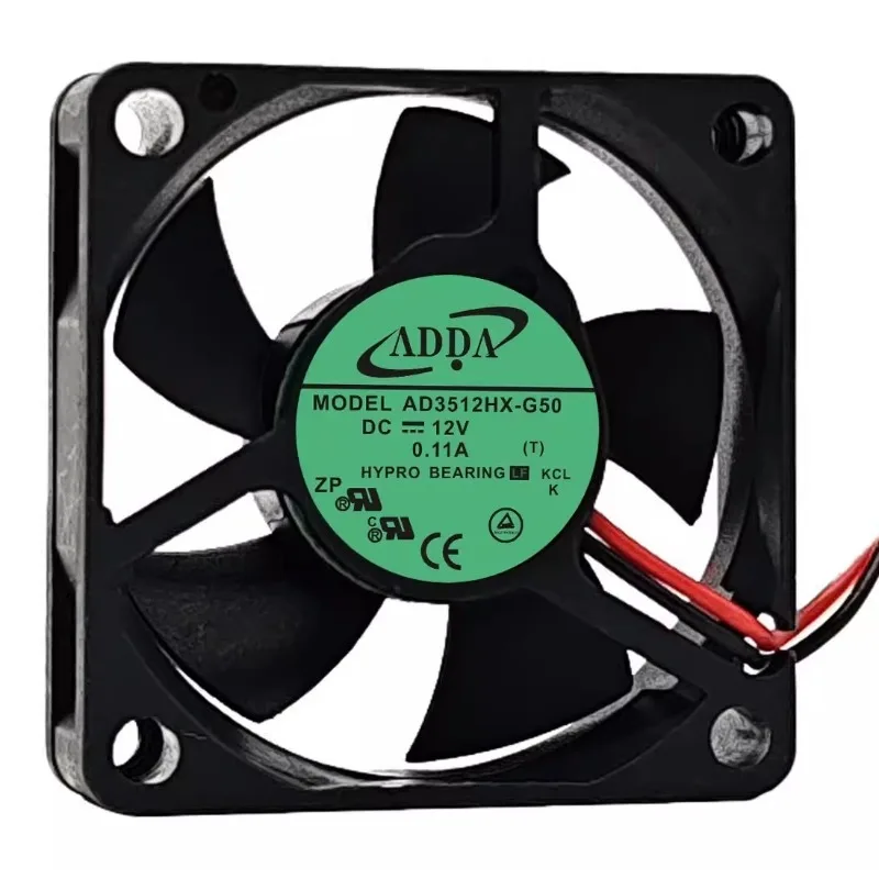 

Новый вентилятор-кулер для ADDA AD3512HX-G50 DC12V 0.11A 3510, охлаждающий вентилятор 35X35X10 мм