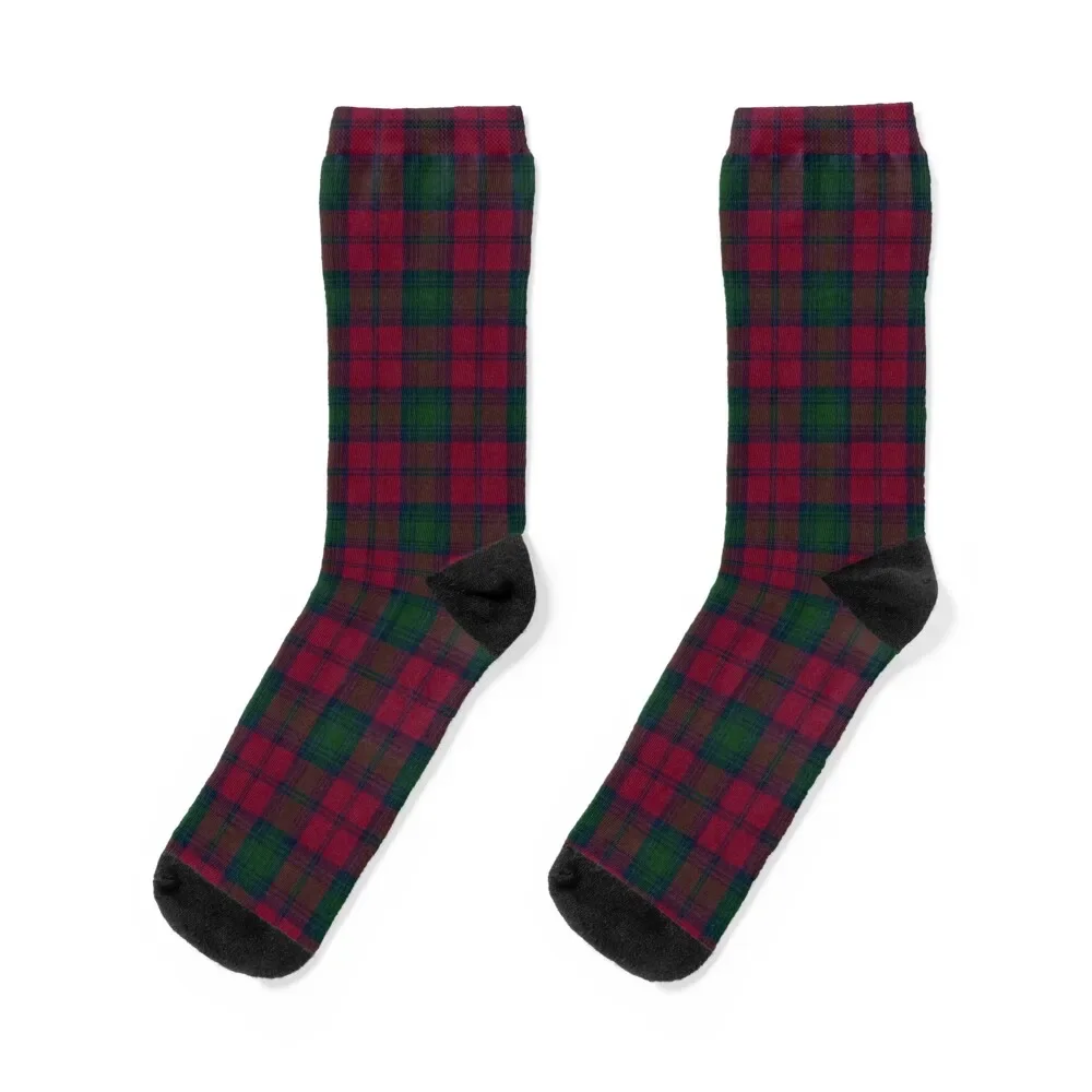 Clan Lindsay Tartan Socks new in's anime compression cycling Men Socks Luxury Brand Women's