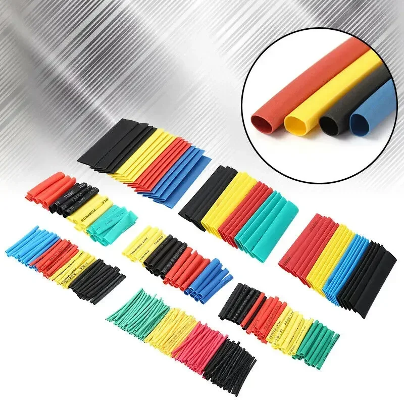 

328Pcs/set Heat Shrink Tubing Insulation Shrinkable Tube 2:1 Wire Cable Sleeve Kit Tools Parts