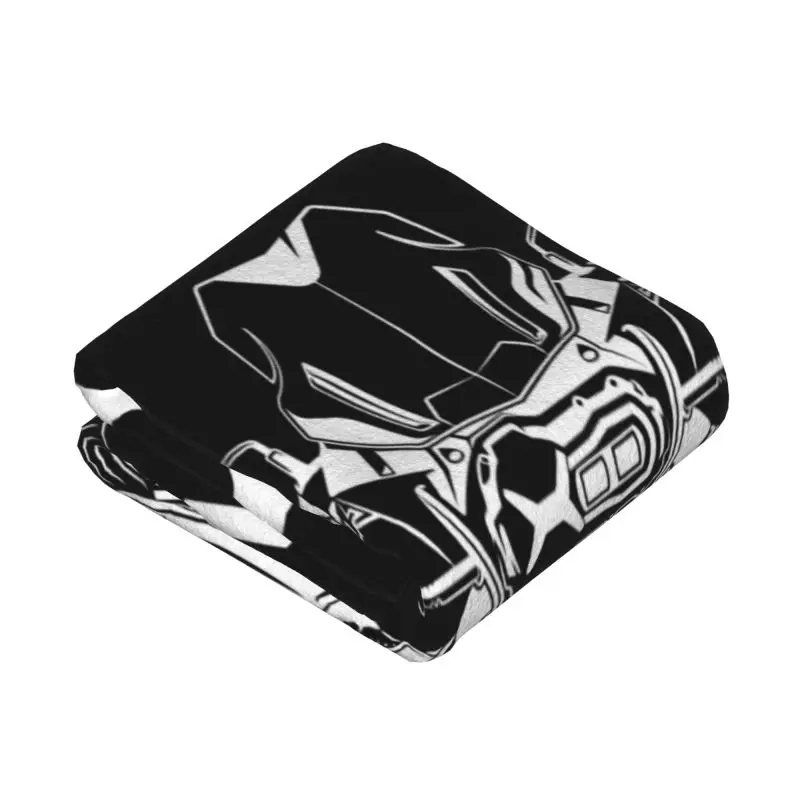 Custom 3D Print GS Adventure Motorbike 1250 Motorcycle Blankets Breathable Soft Flannel Summer Throw Blanket for Sofa Car Bed