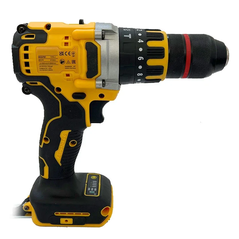 Fit DEWALT DCD791 Rechargeable ElectricTool Compact Cordless Drill Brushless Motor Drill Screwdriver Multi Functional Drive Home
