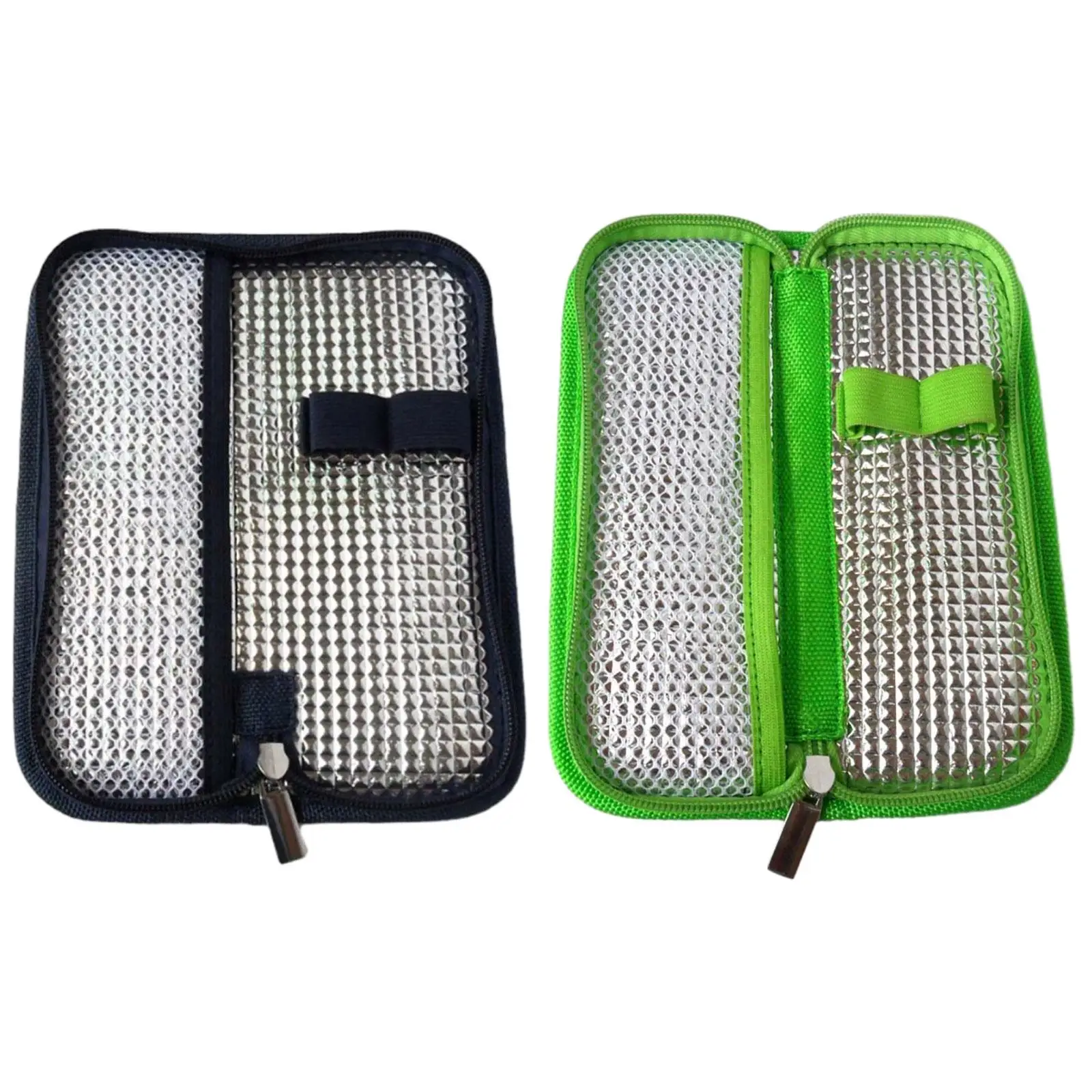 Insulation Cooling Bag Portable Aluminum Foil Insulation Lining Travel Case