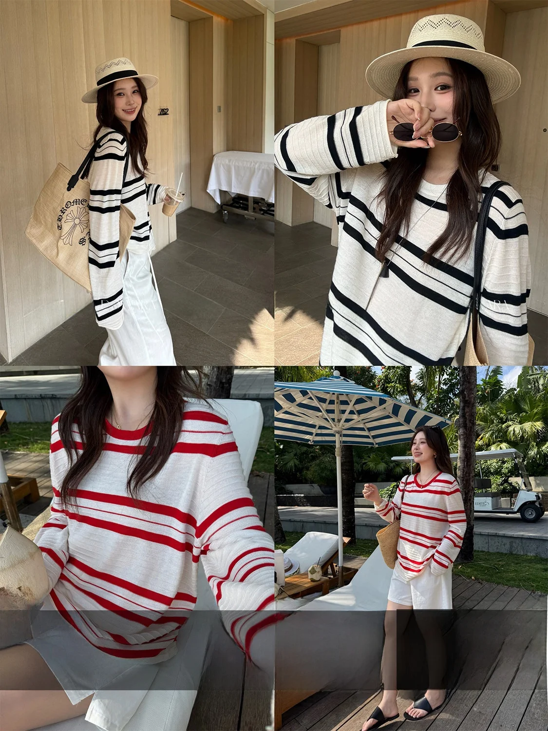 

Женский свитер больших размеров из мягкой шерстяной смеси в полоску, комфортный, свободного кроя, для повседневной носки, весенний сезон, круглый вырез, длинный рукав