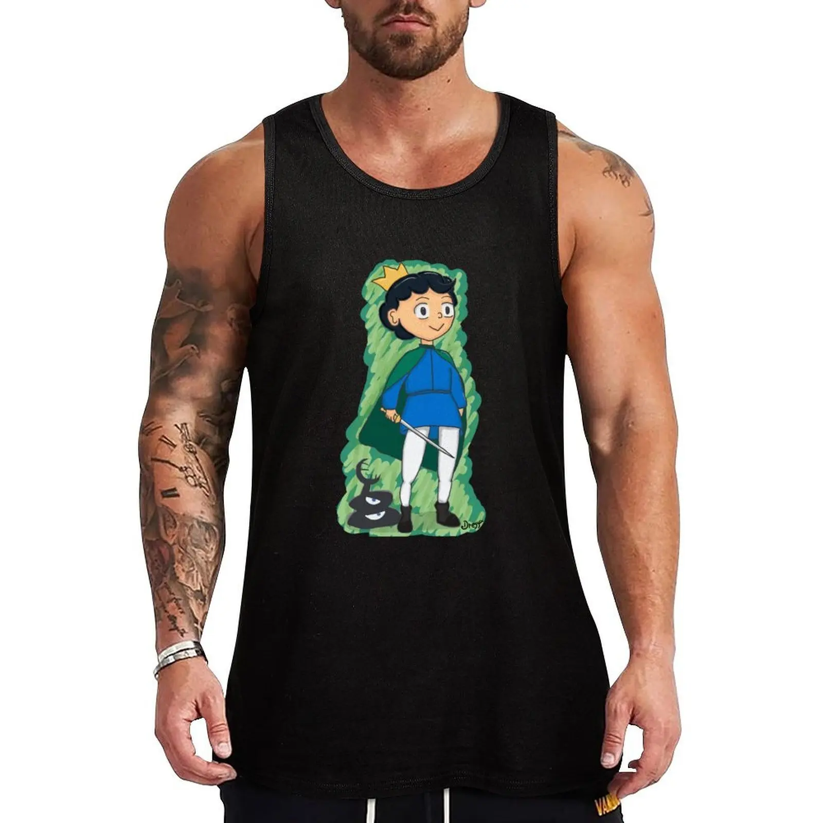 Camiseta sin mangas deportiva Bojji Ousama Ranking, camiseta sin mangas de secado rápido para entrenamiento en el gimnasio